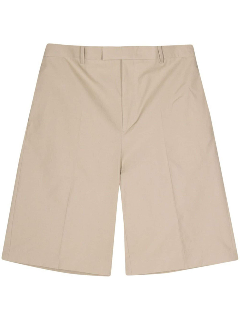 pressed-crease bermuda shorts 1