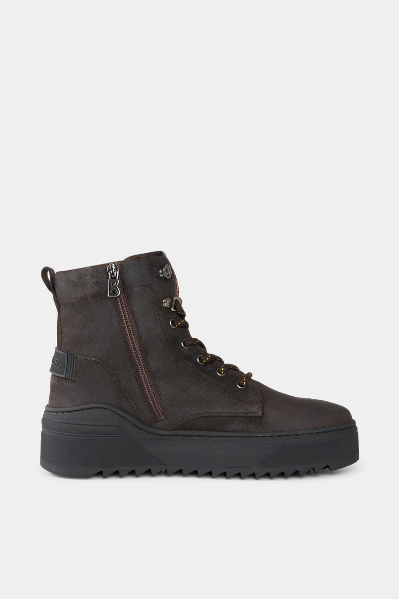 BOGNER Bucharest Ankle boots in Dark brown outlook