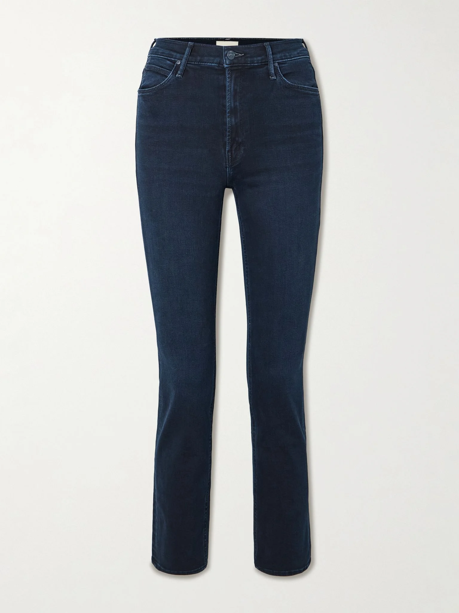 The Mid Rise Dazzler Ankle slim-fit jeans Dark denim - 1