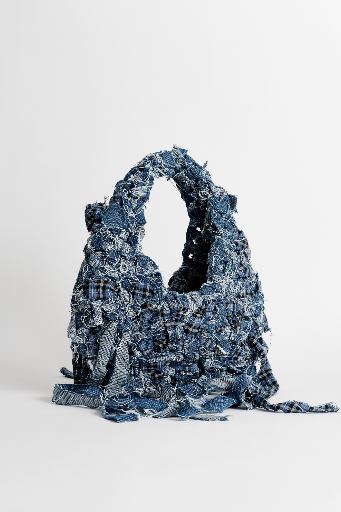 Crochet Bag Cantrell Blue Chain Twill - 4