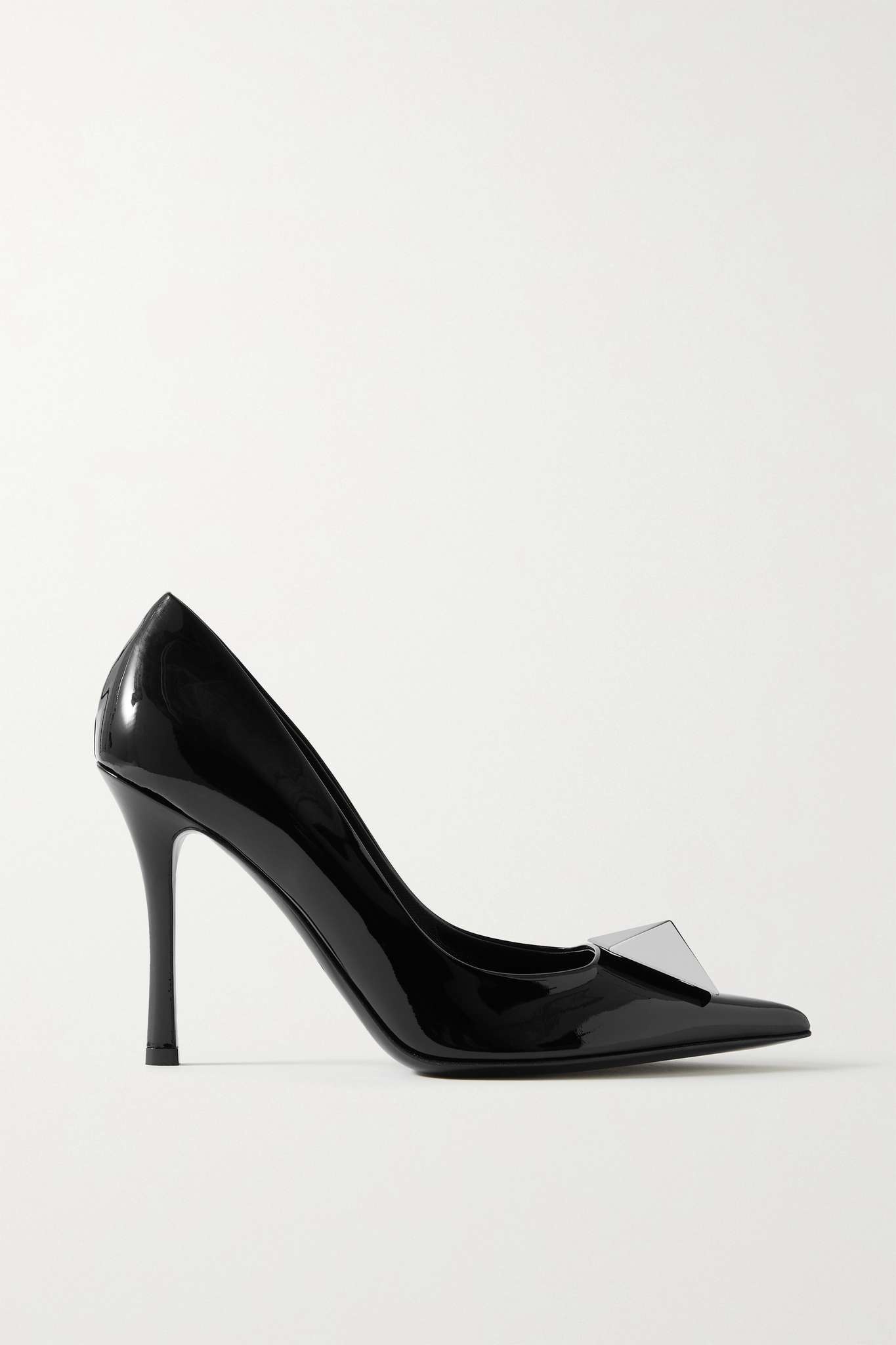 One Stud 100 patent-leather pumps - 1