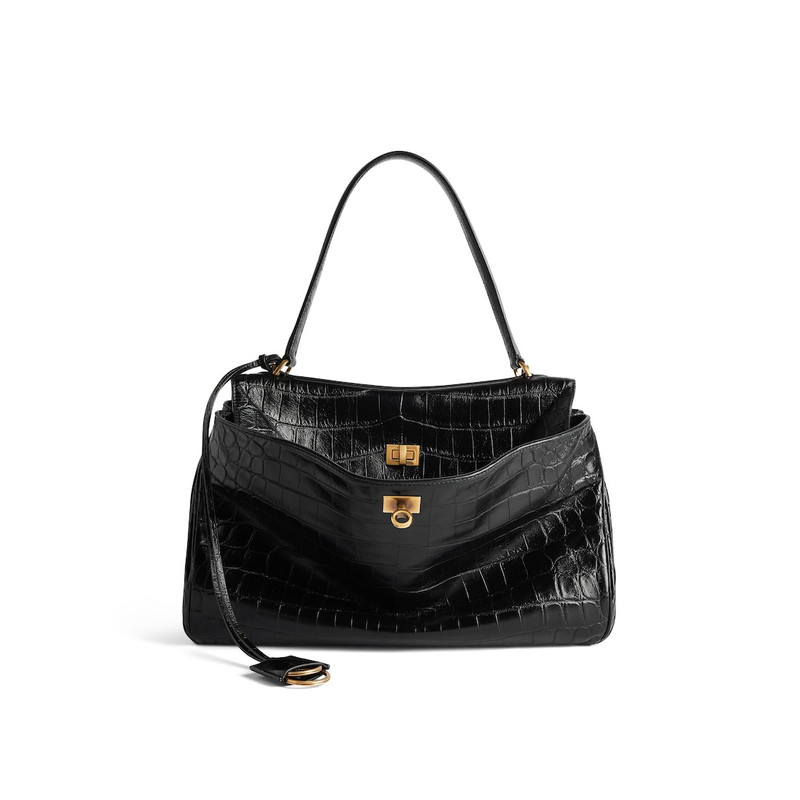 Women's Rodeo Handbag Medium in Black 1