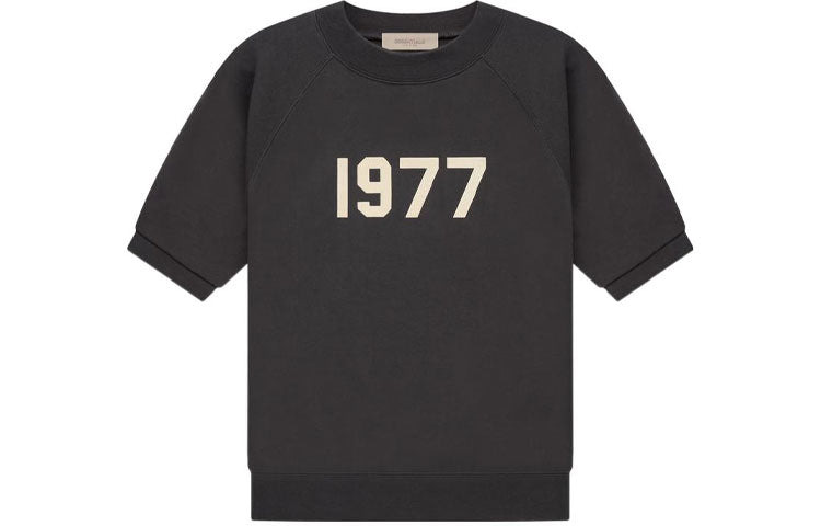 Fear of God Essentials SS22 Ss Raglan Crewneck Iron 1977 FOG-SS22-210 - 2