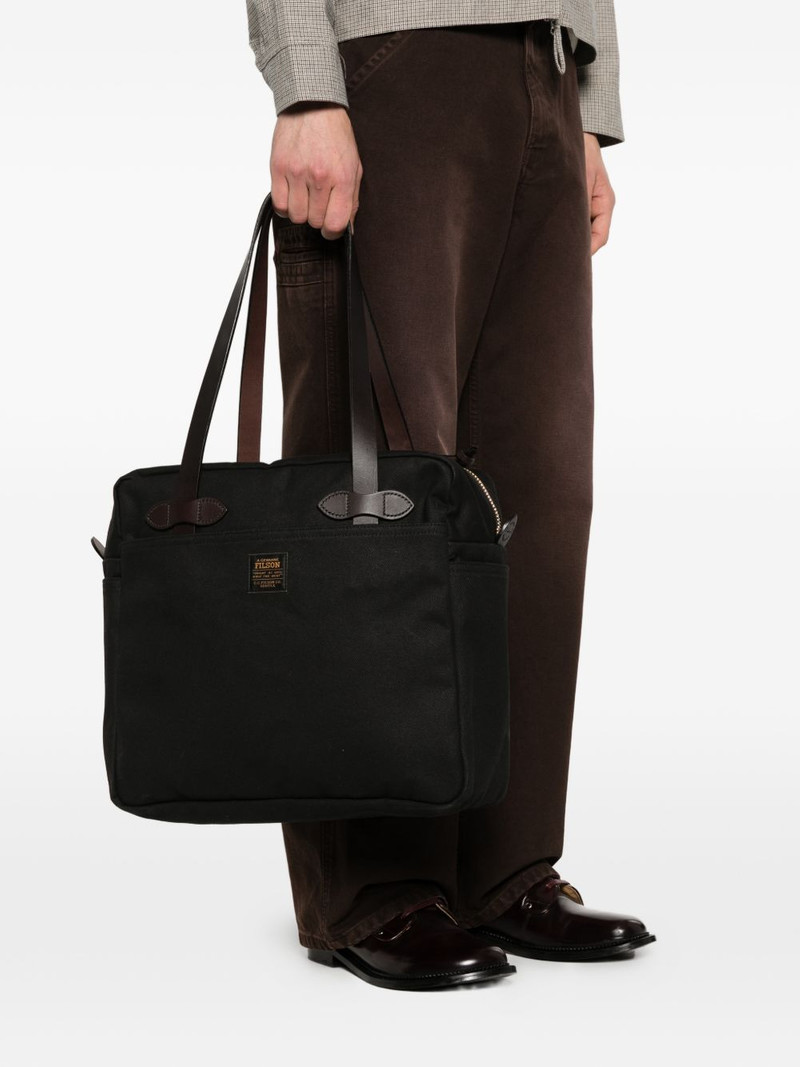 FILSON zip-fastening tote bag outlook
