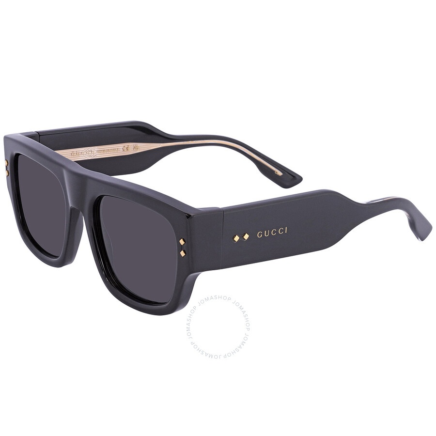 Gucci Grey Square Men's Sunglasses GG1262S 001 54 - 4