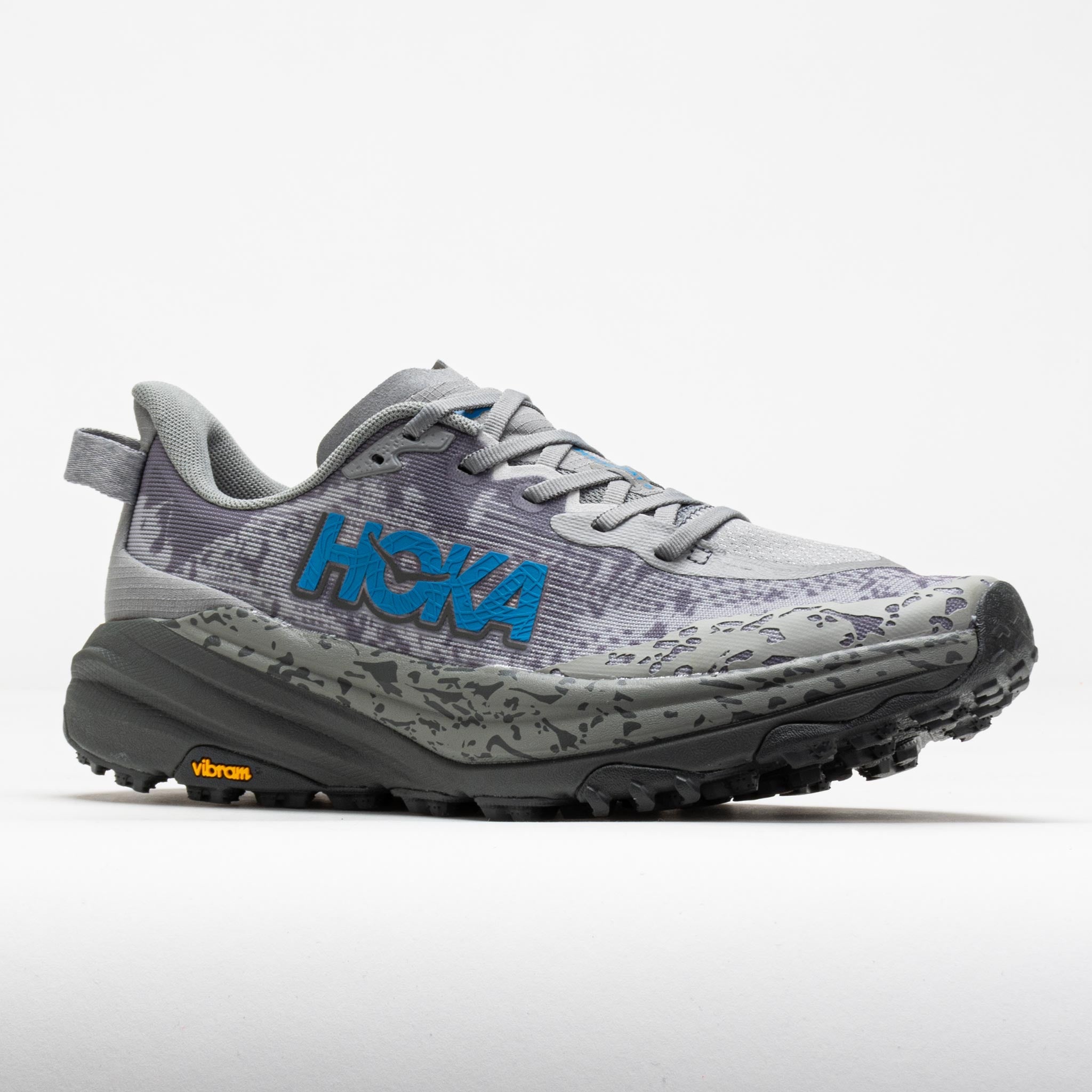 HOKA Speedgoat 6 Men's Galactic Grey/HOKA Blue - 5