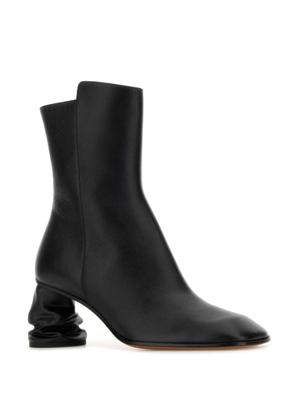 70mm leather boots - 2