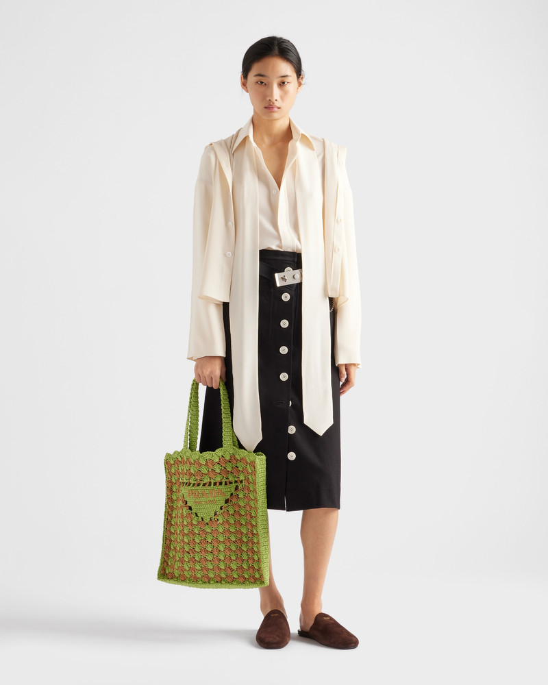 Prada Silk broadcloth shirt outlook