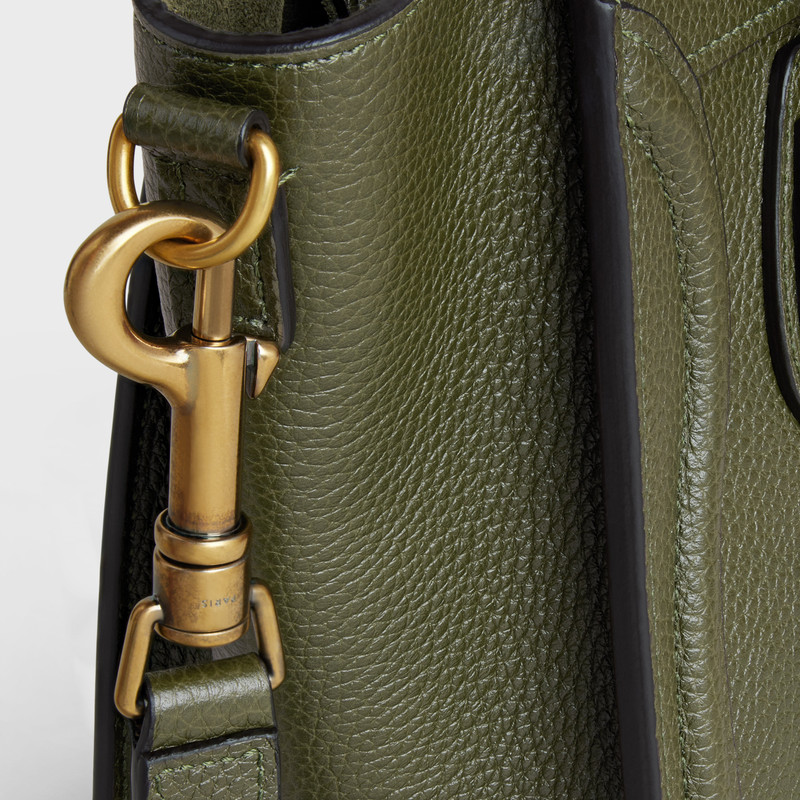 Nano Luggage bag in drummed calfskin 5