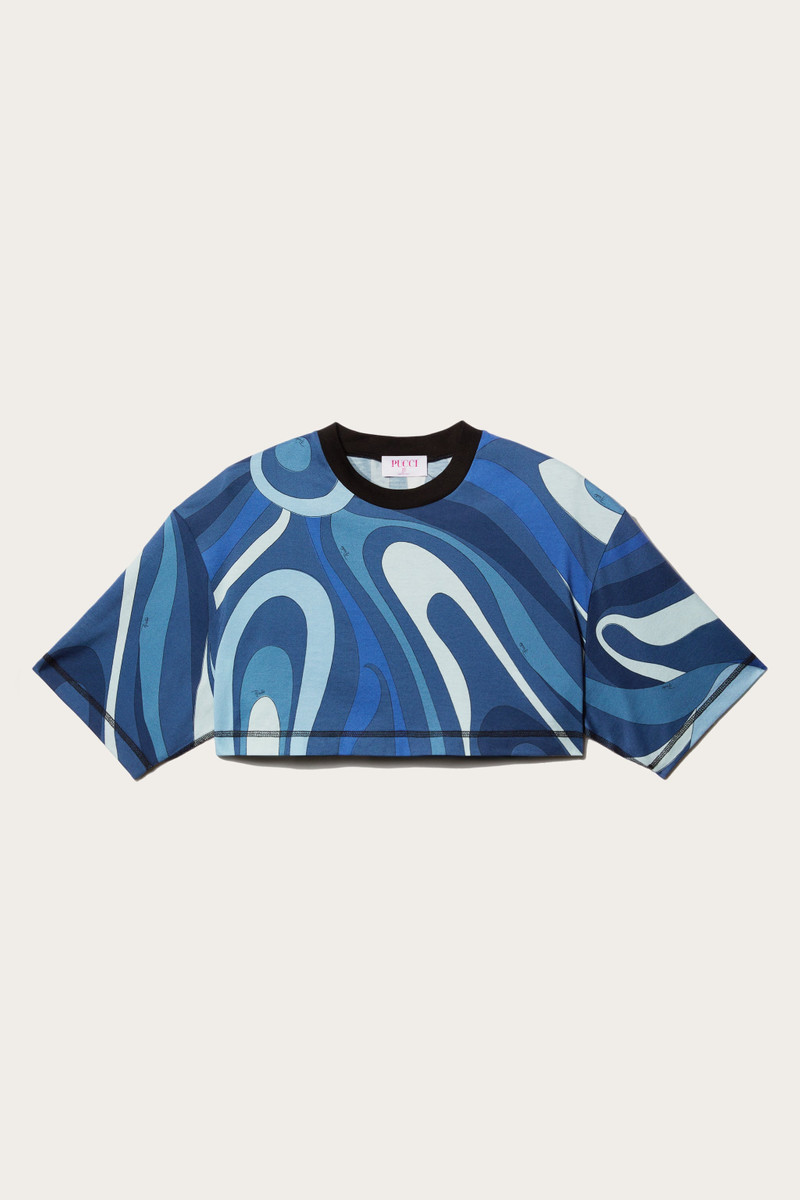 MARMO-PRINT COTTON T-SHIRT 1