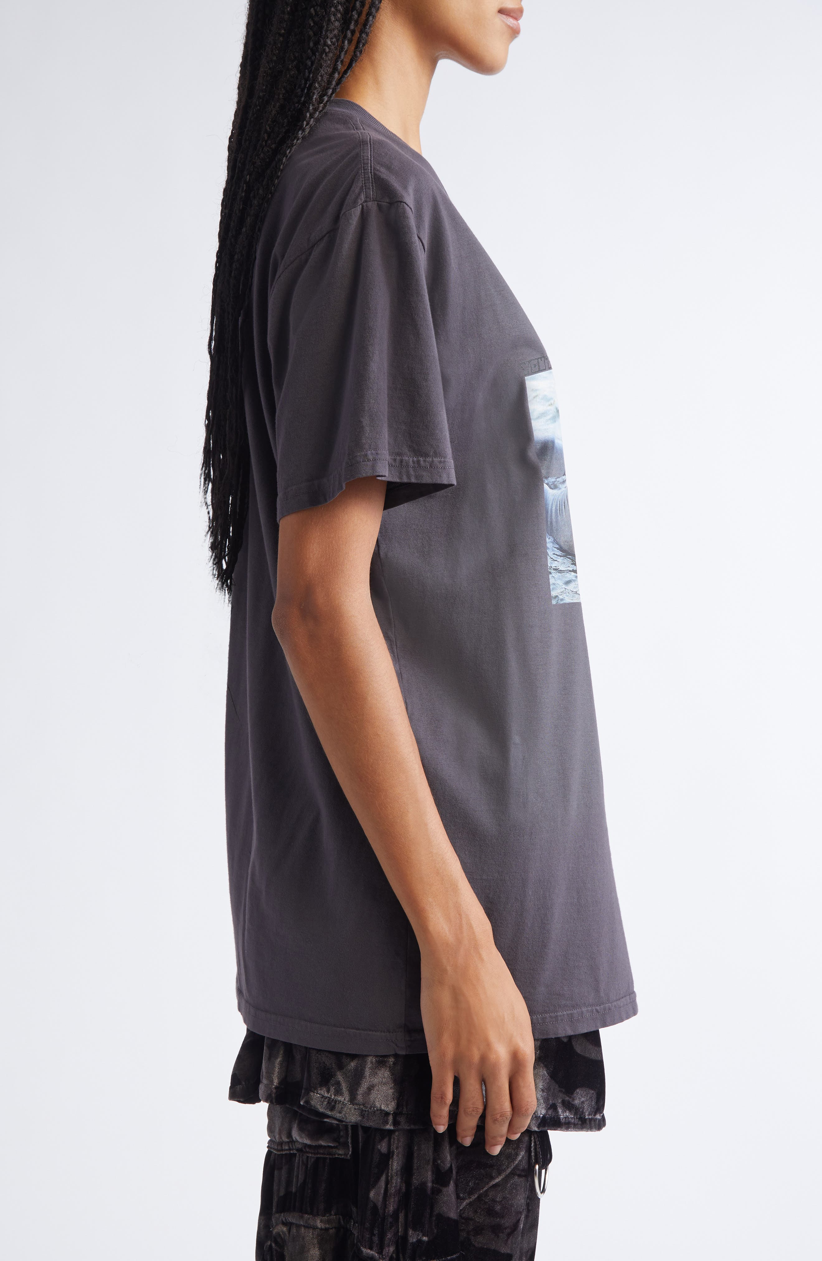 Collina Strada Oversize Organic Cotton Graphic T-Shirt in Wonderful Friend at Nordstrom - 4