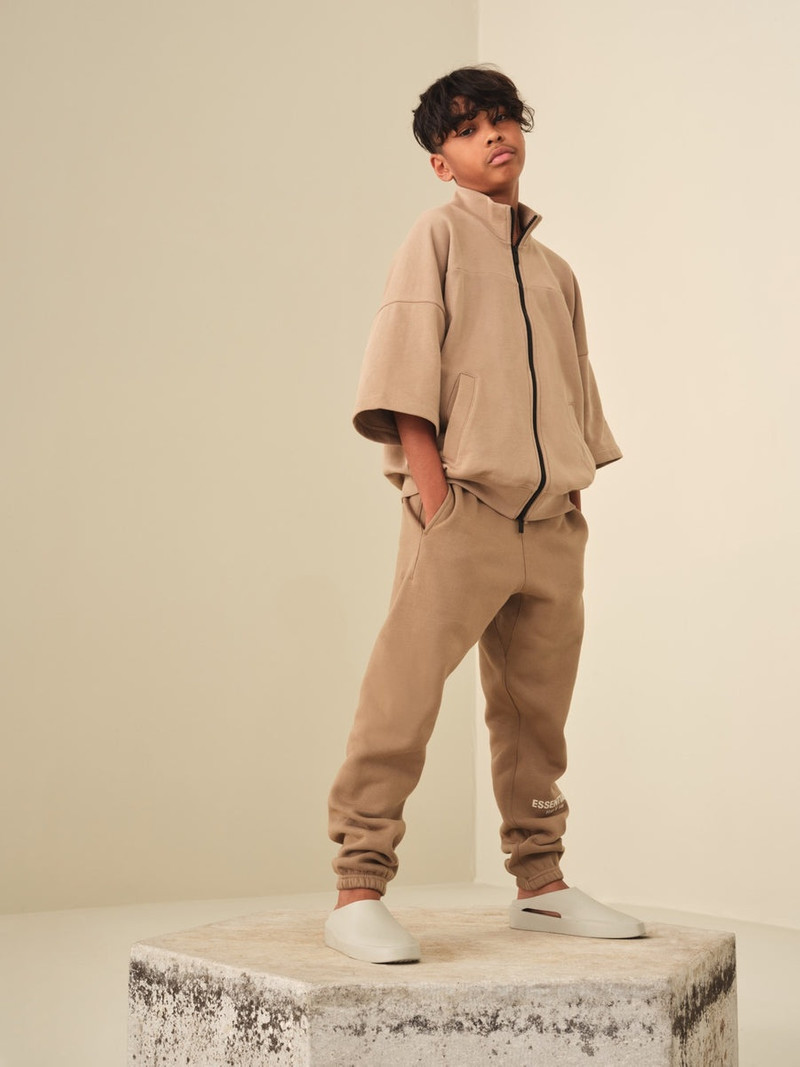 ESSENTIALS Kids Ss Full Zip Jacket outlook