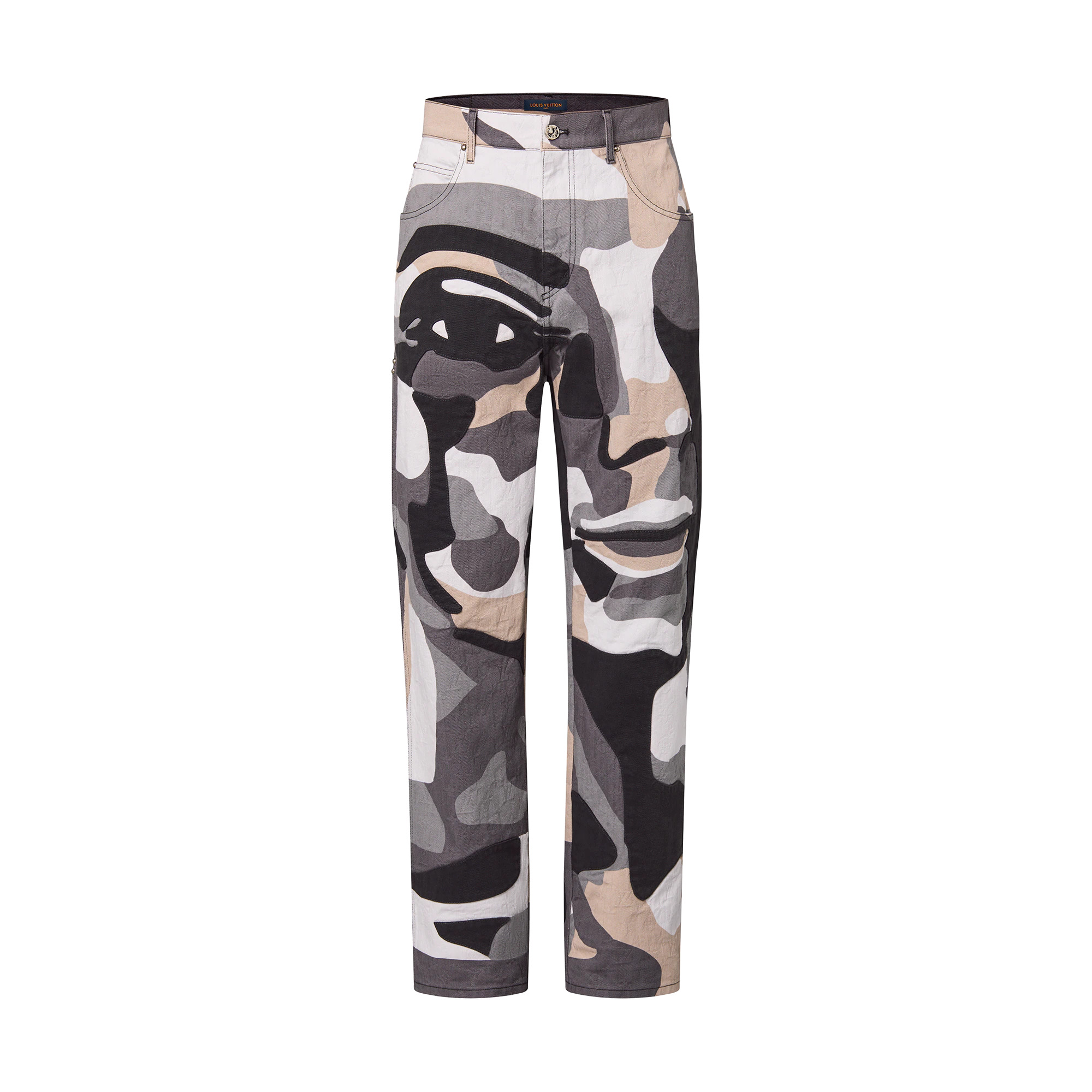 ルイヴィトンPATCHWORKED PORTRAIT DENIM PANTS LOUIS VUITTON PATCHWORK PORTRAIT DENIM PANTS | eBay