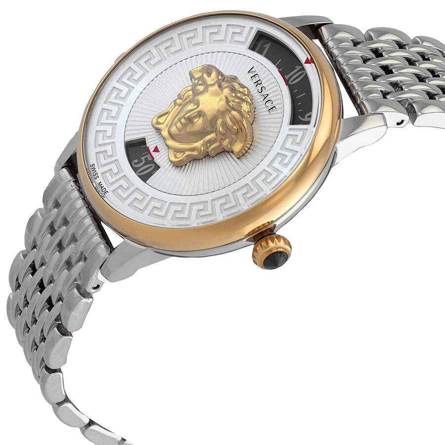 Versace Medusa Icon Quartz Silver Dial Ladies Watch VEZ200321 - 2