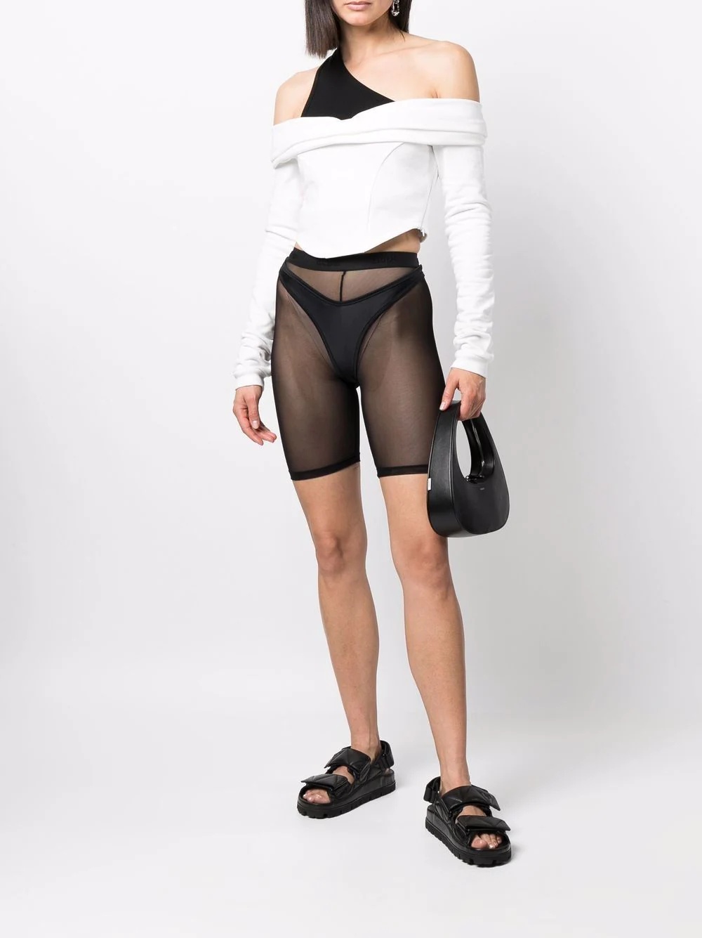 Sylvia sheer combo shorts - 2