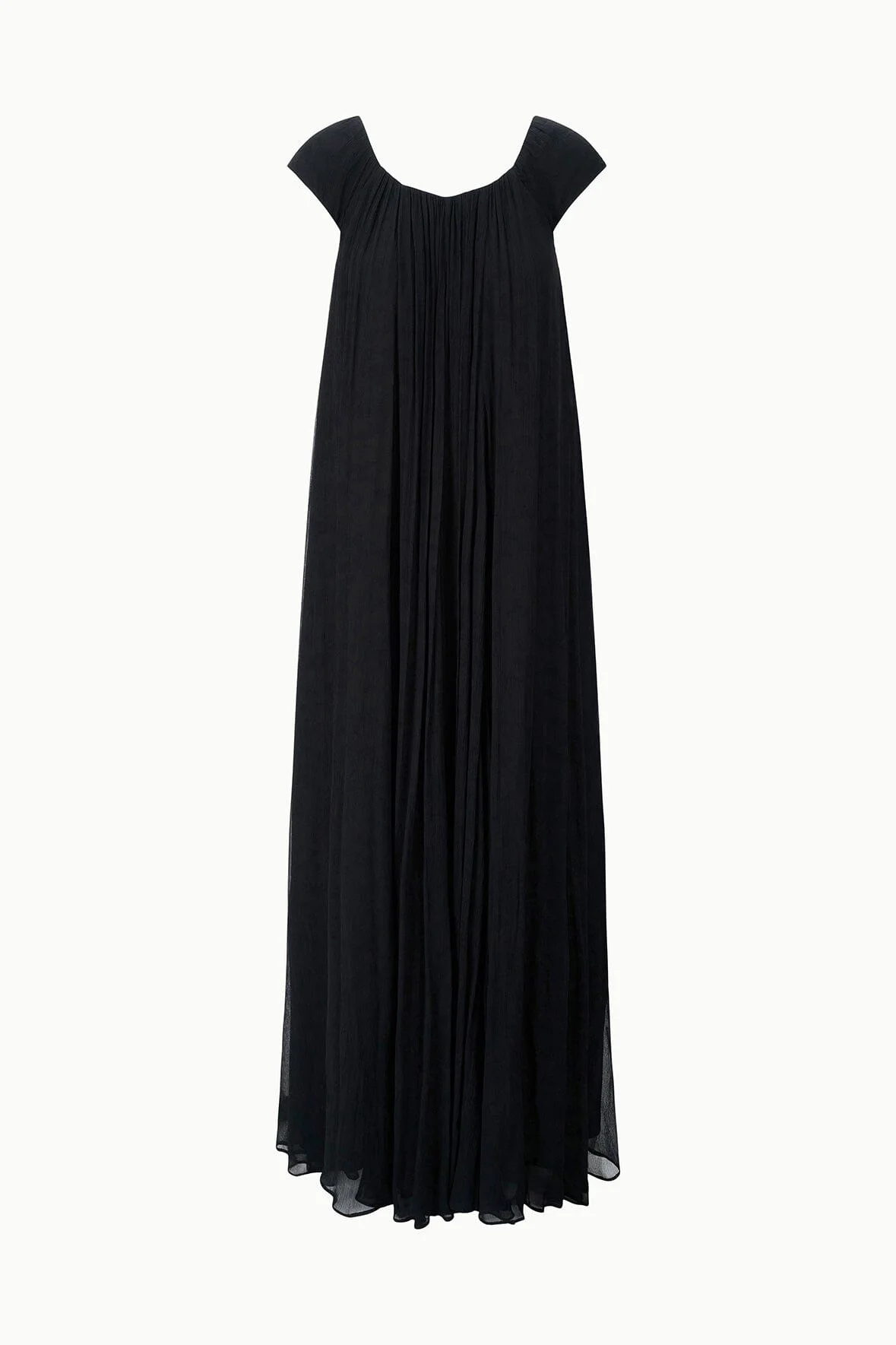 STAUD LEDA DRESS BLACK - 1