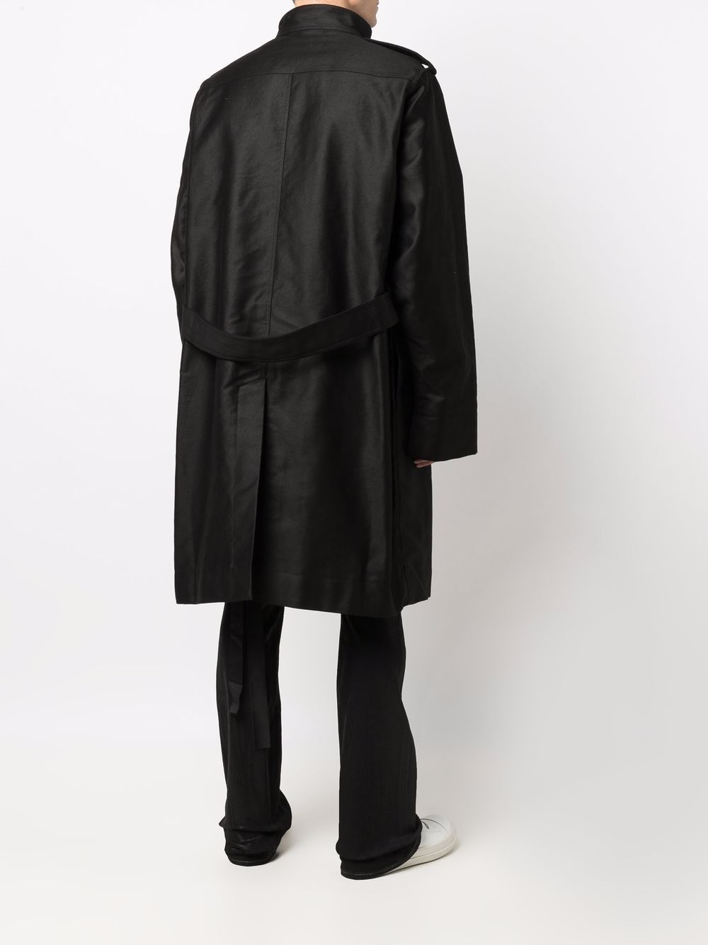 high-neck midi parka - 4