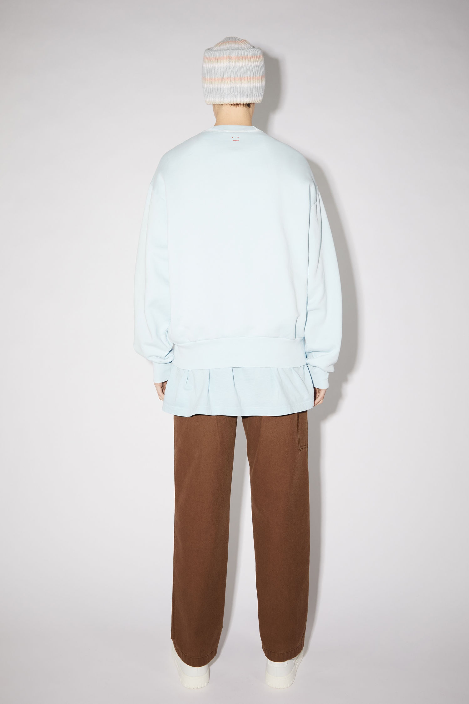 Oversized sweatshirt - Powder blue - 3