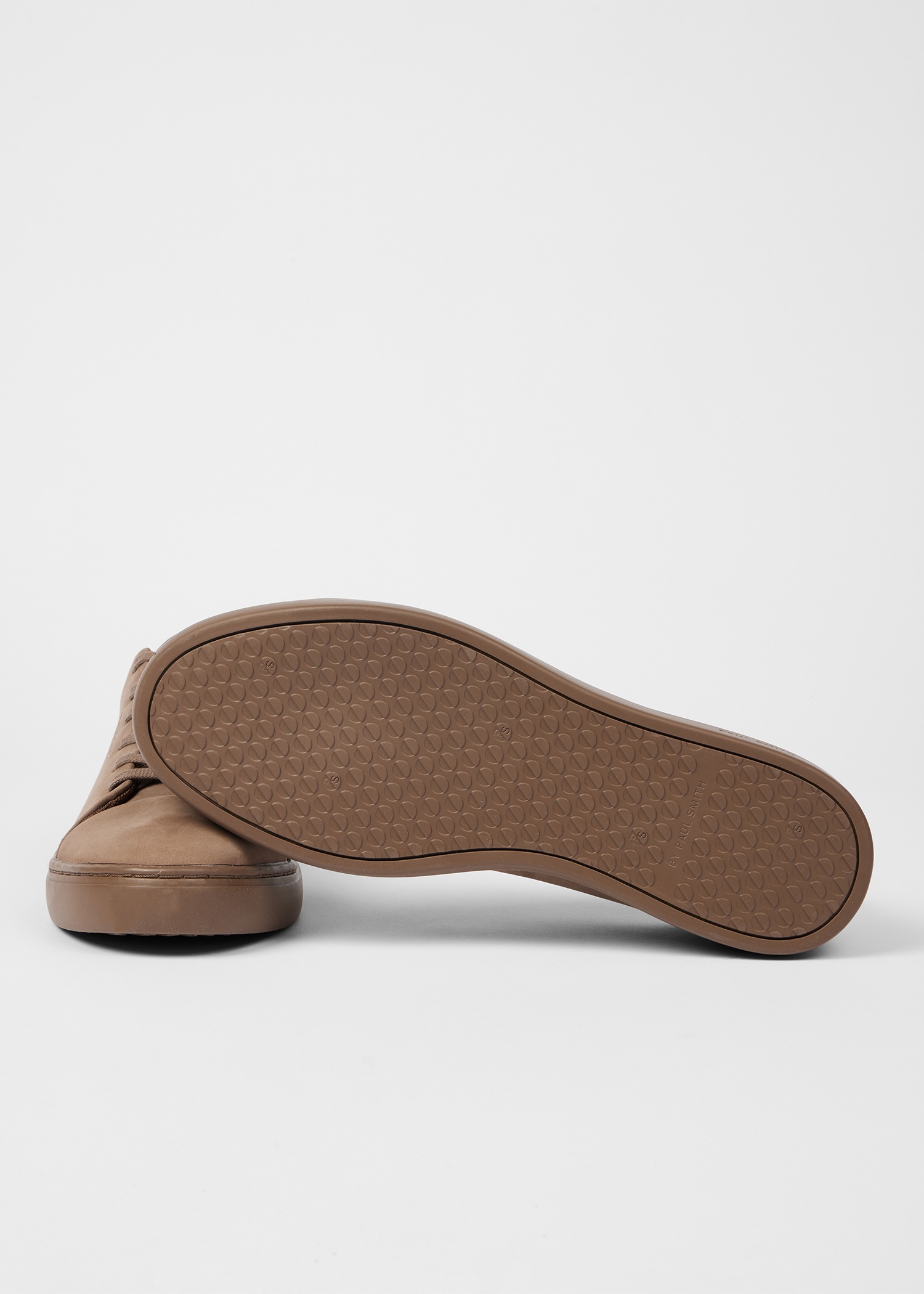Sand Nubuck Leather 'Lee' Trainers - 2