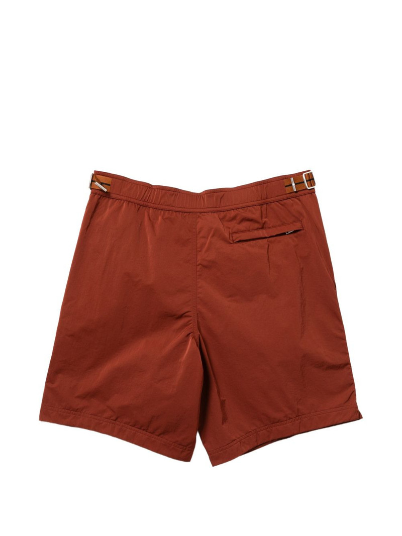 ZEGNA buckle-fastening swim shorts outlook