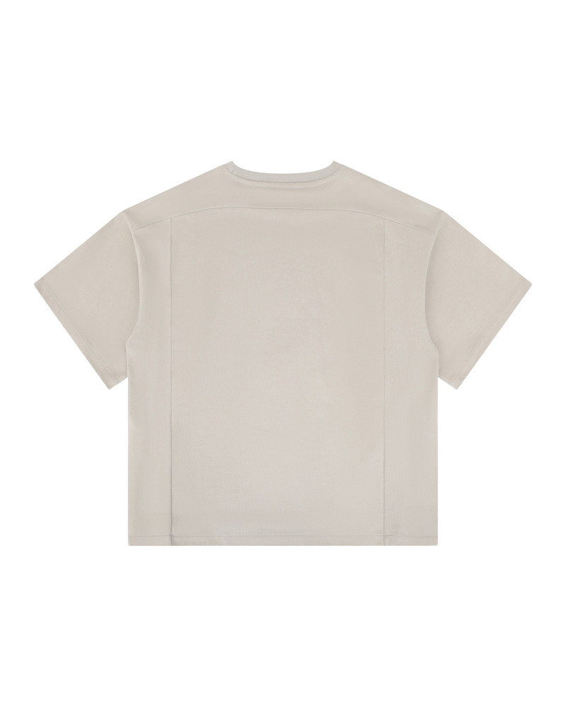 UNIFORM OVERSIZED T-SHIRT LIGHT BROWN 6