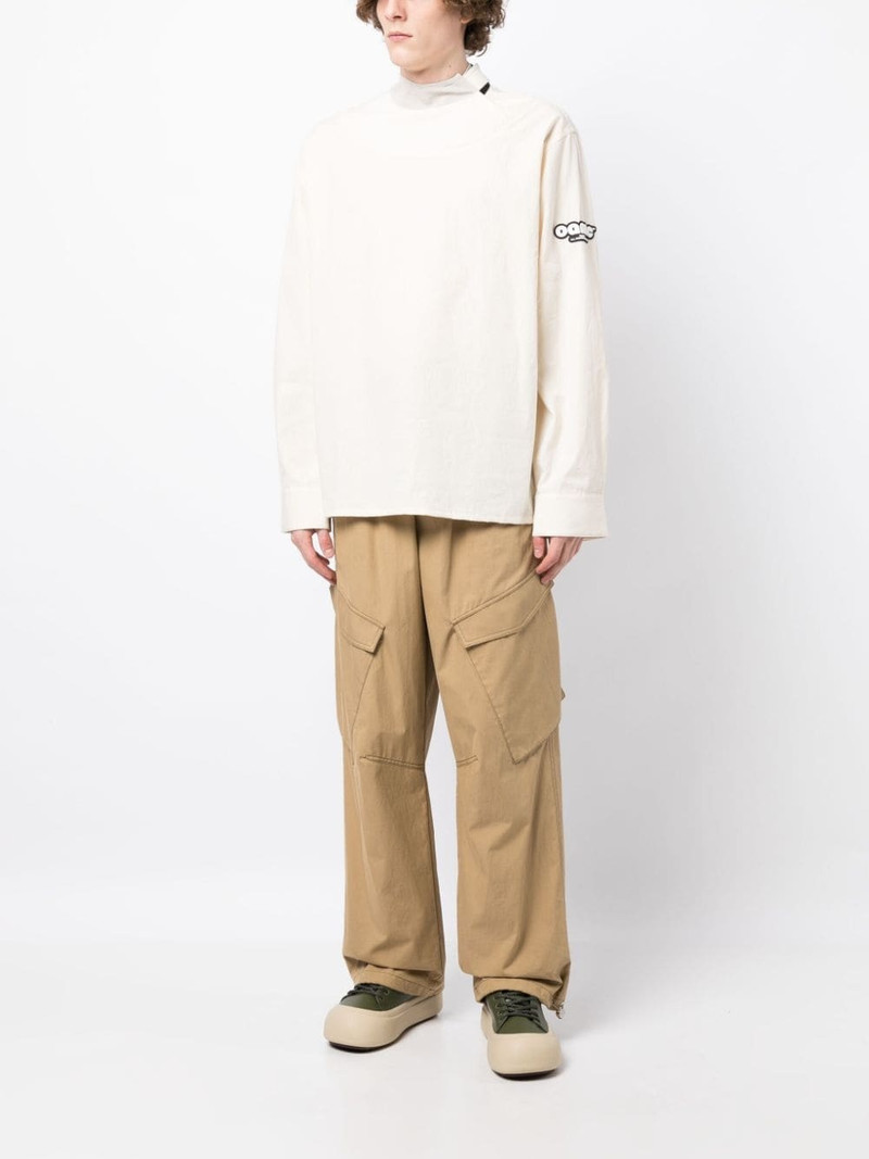 OAMC Rapid logo-print shirt outlook