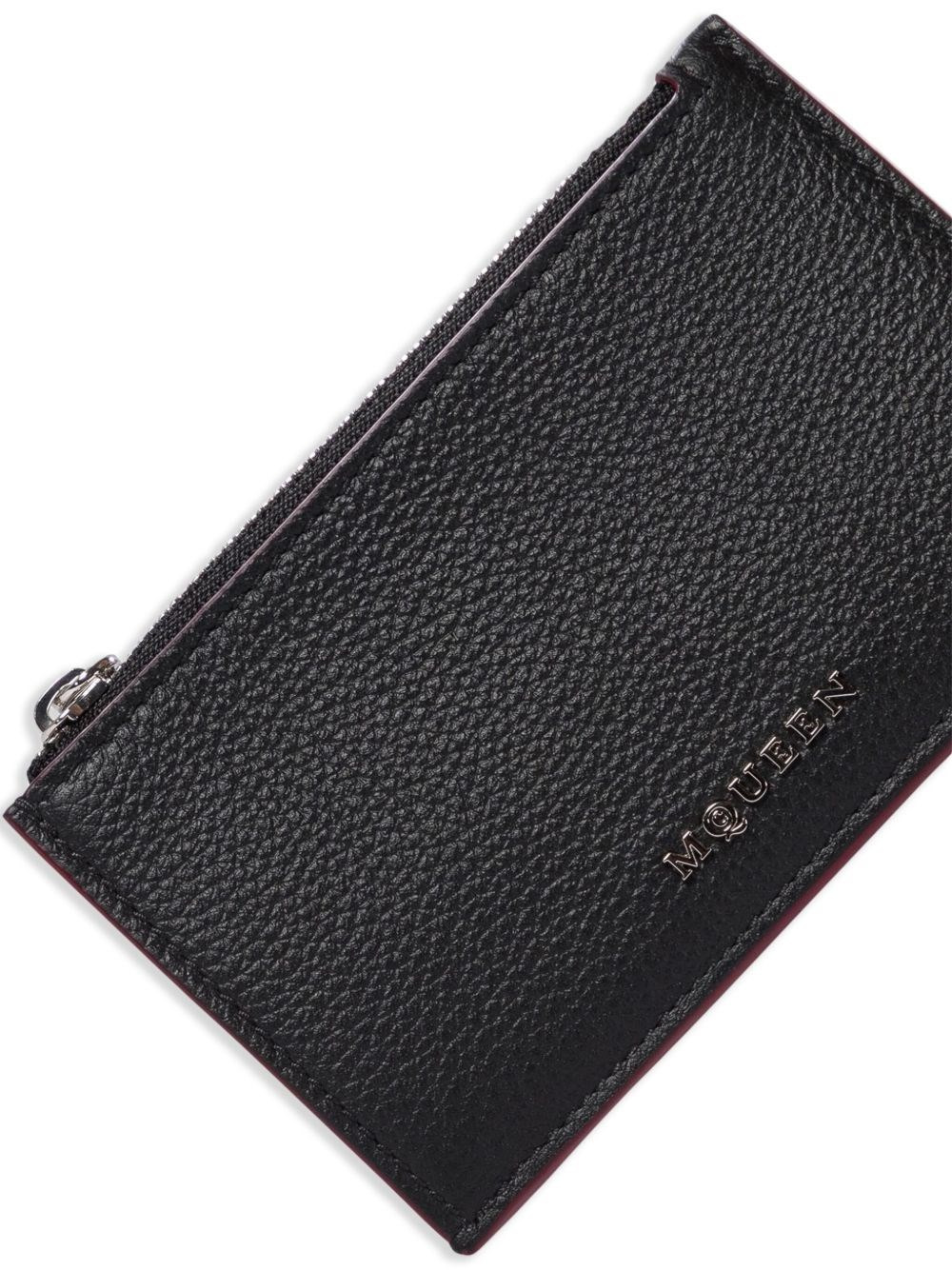 Sling leather card case - 4