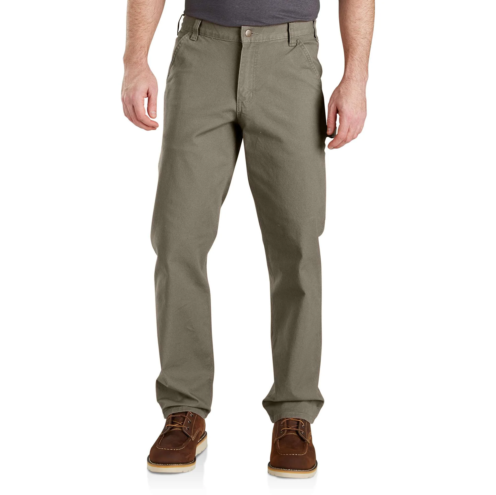 Relaxed Straight Rugged Flex™ Duck Dungaree - 1