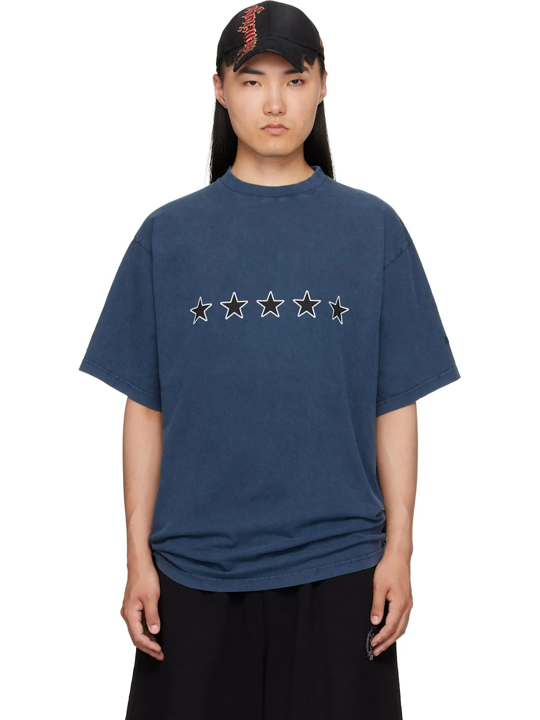 Navy 5-Star T-Shirt - 1