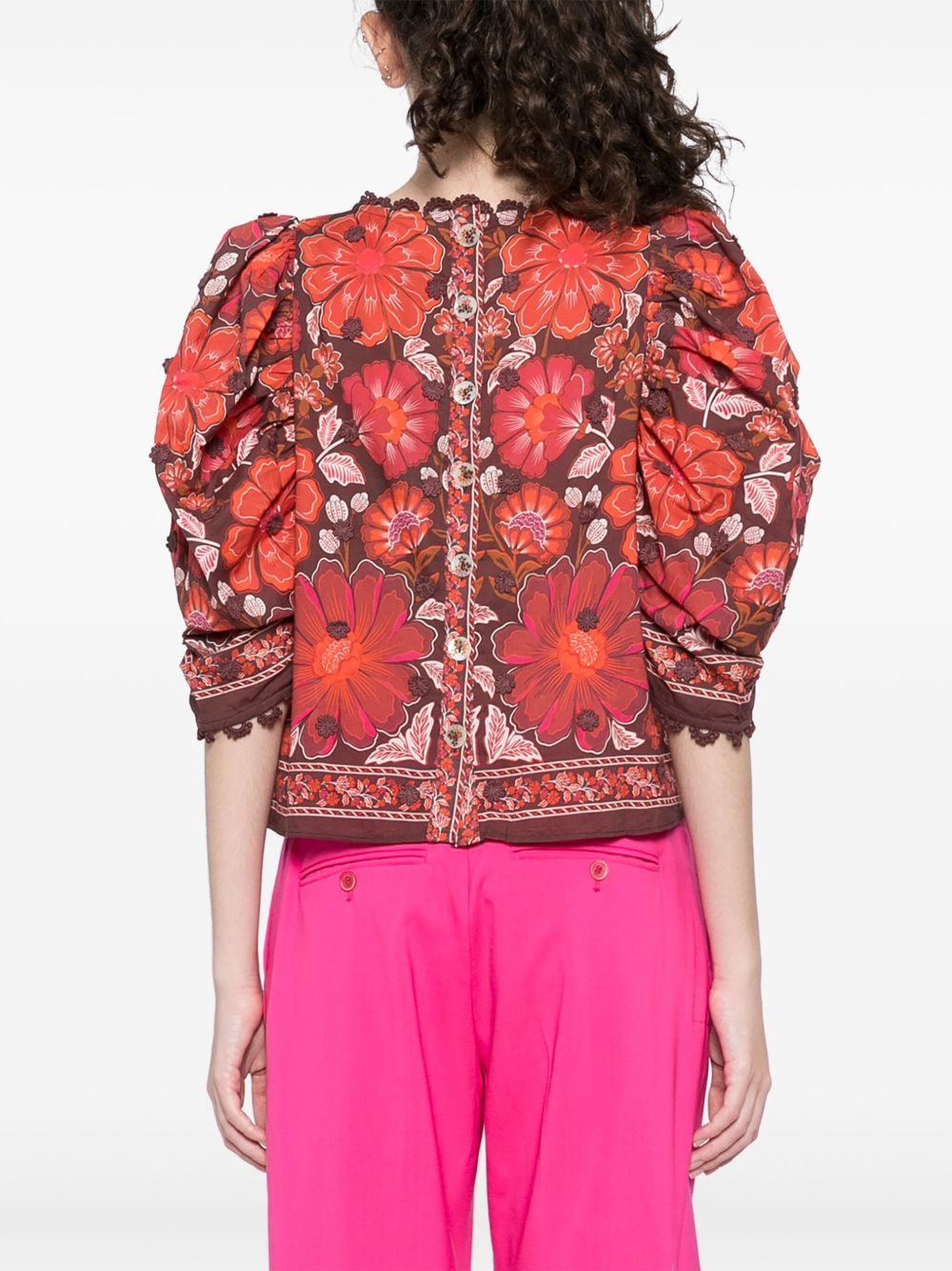 Gigi tapestry blouse - 4