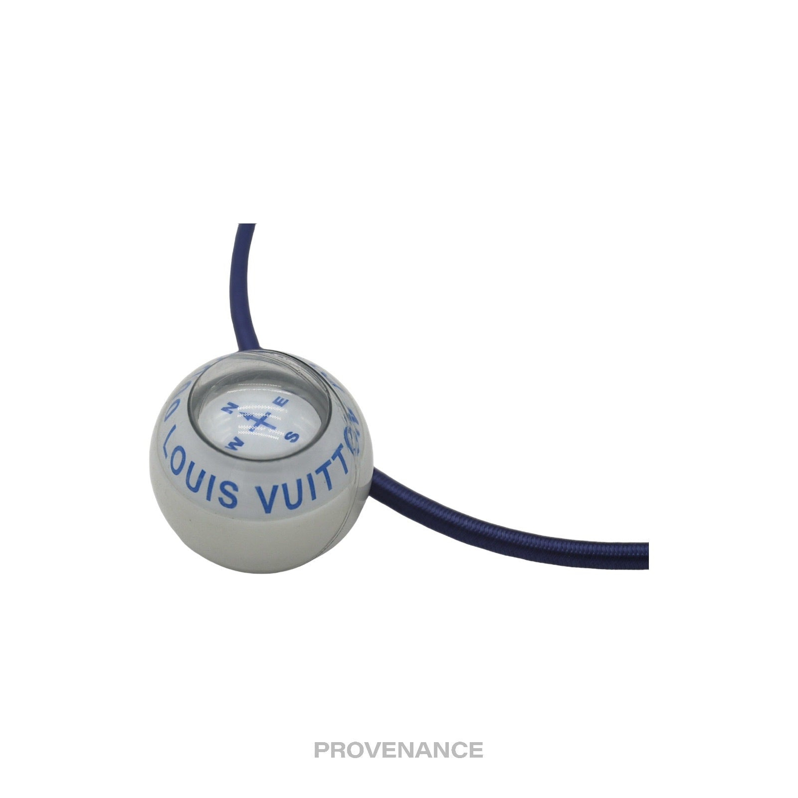 Louis Vuitton Cup 2000 Compass 360 Necklace - Blue - 4