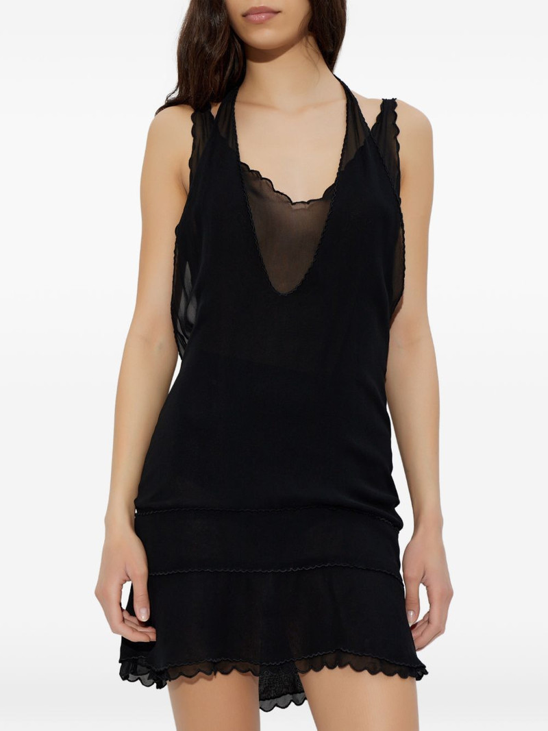 sleeveless tiered mini dress 3