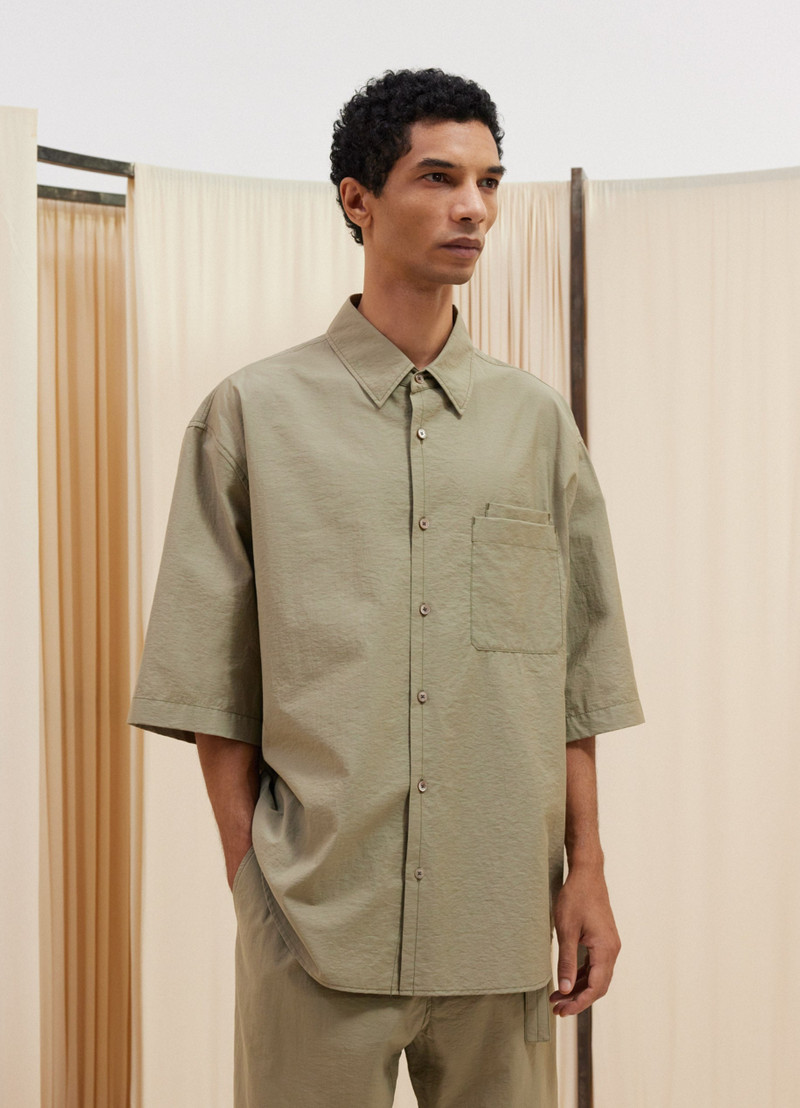 Lemaire DOUBLE POCKET SHORT SLEEVE SHIRT outlook