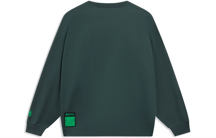 Li-Ning BadFive Graphic Sweatshirt 'Green' AHSSF27-2 - 2