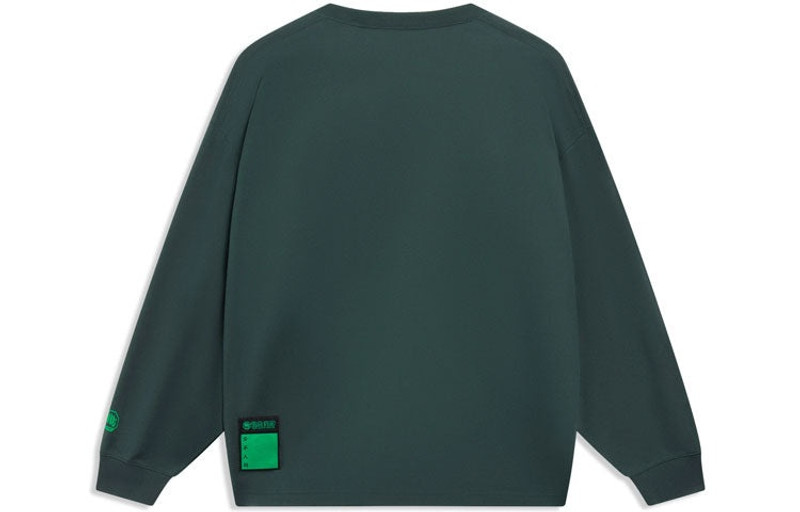 Li-Ning Li-Ning BadFive Graphic Sweatshirt 'Green' AHSSF27-2 outlook