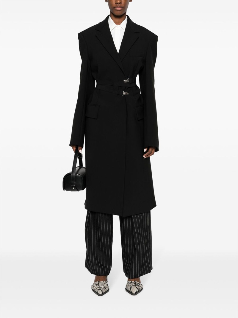 Sportmax belted-waist tailored blazer outlook