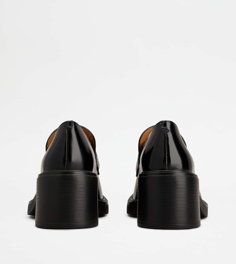 LOAFERS IN LEATHER - BLACK 3