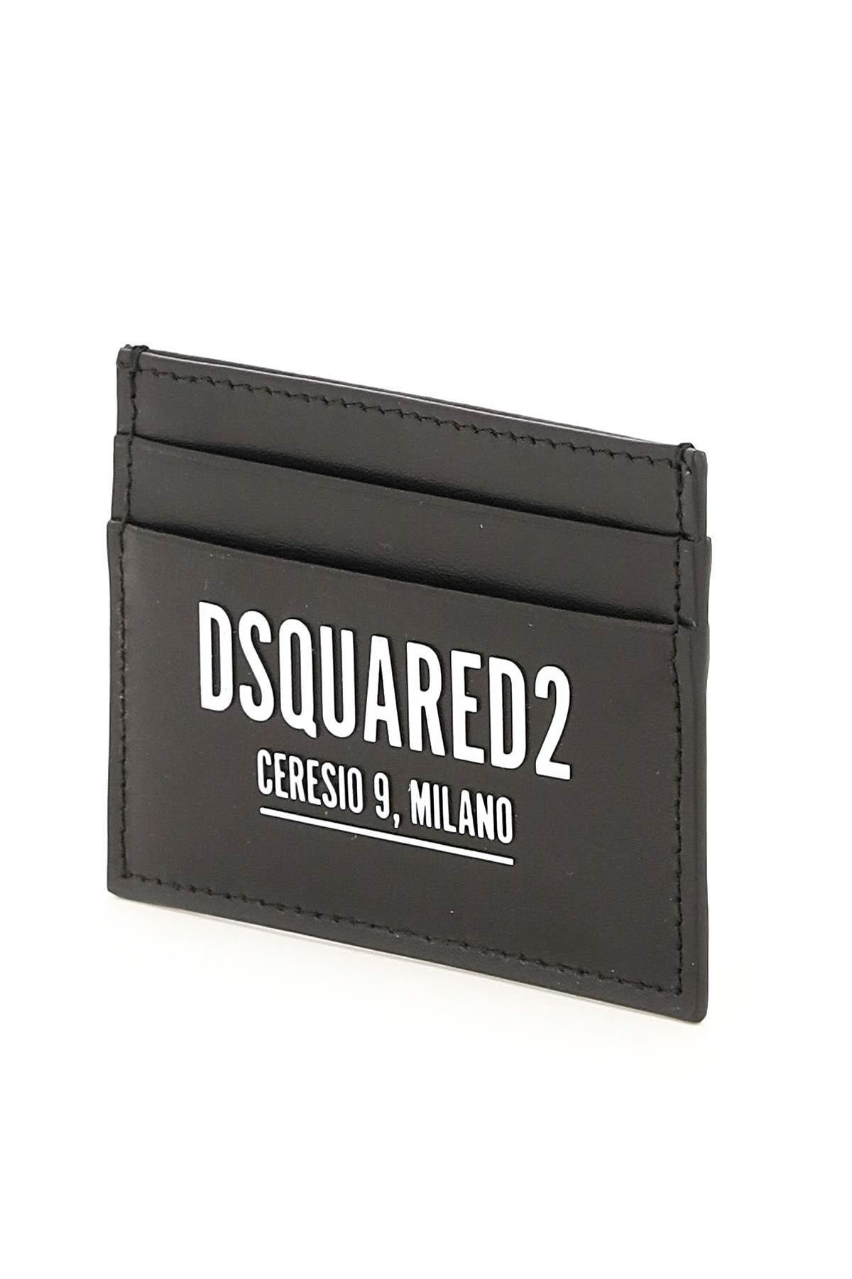 'CERESIO 9' LEATHER CARDHOLDER - 4