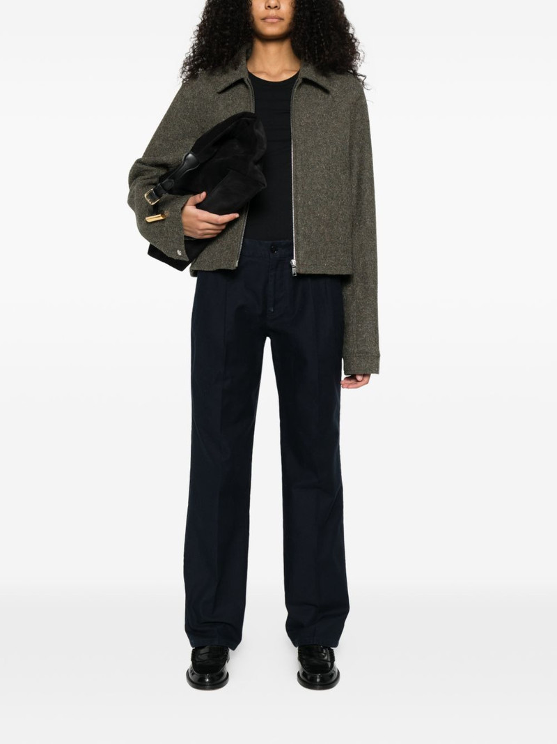 Aspesi pleated cotton trousers outlook