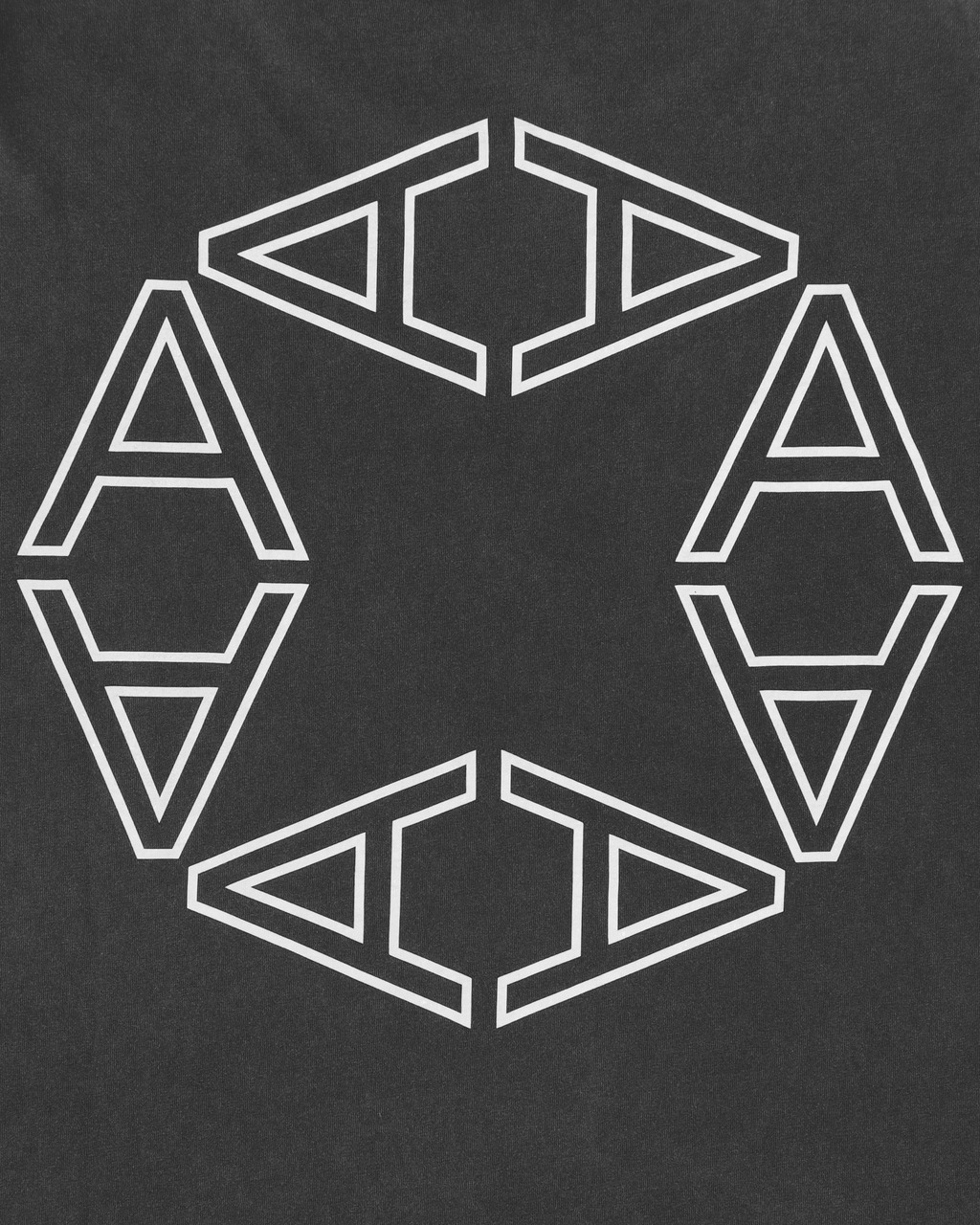 DOUBLE SLEEVE LASER CUT LOGO T-SHIRT - 8