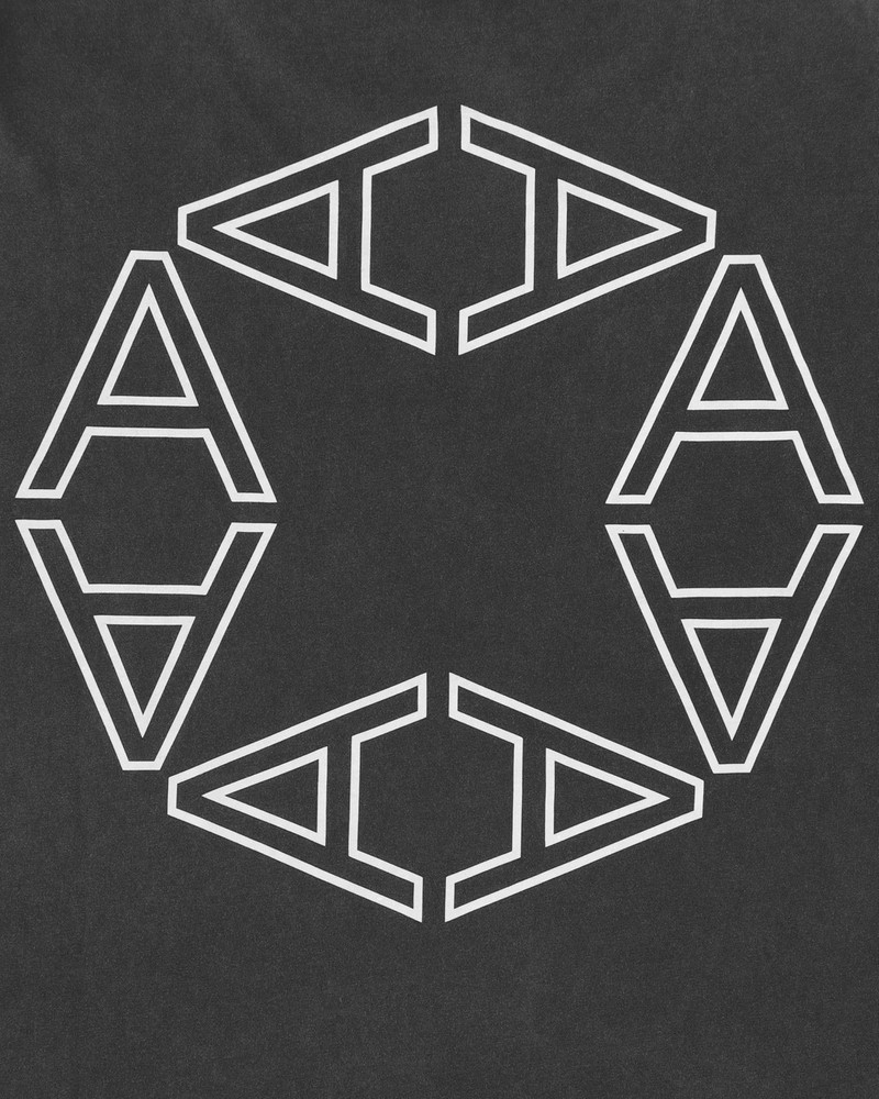 DOUBLE SLEEVE LASER CUT LOGO T-SHIRT 8