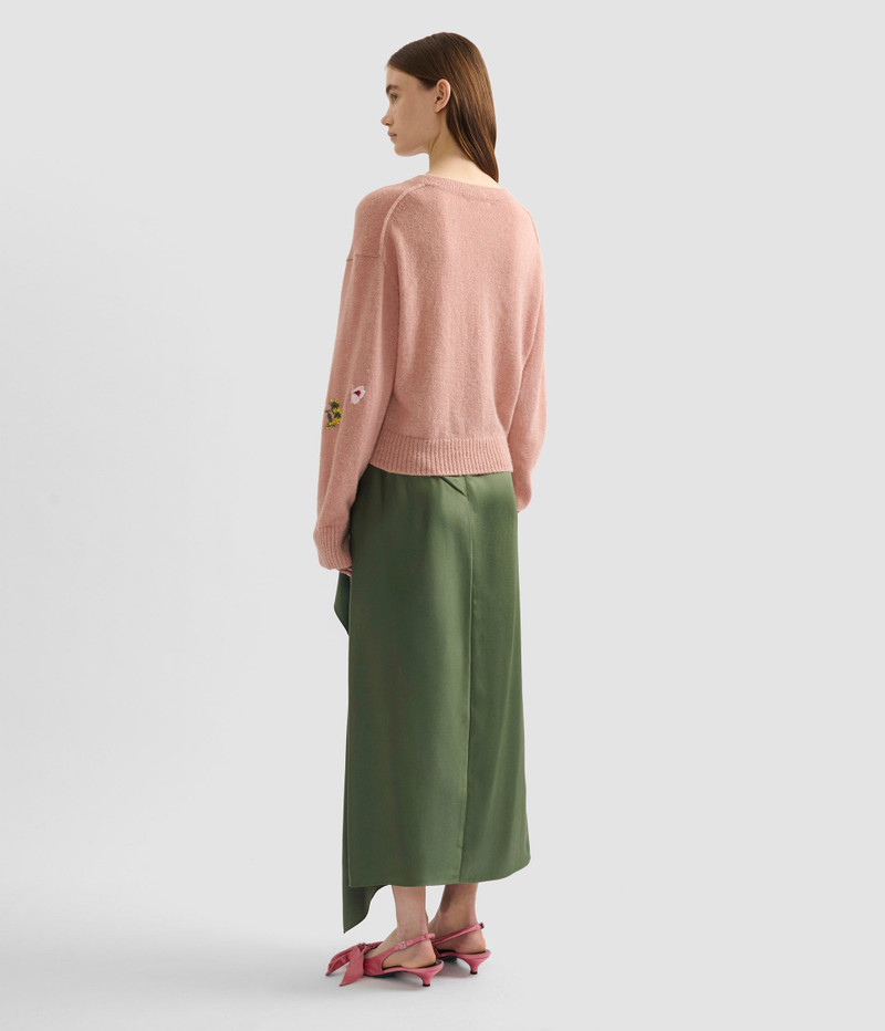 EMBELLISHED CREW NECK JUMPER 3