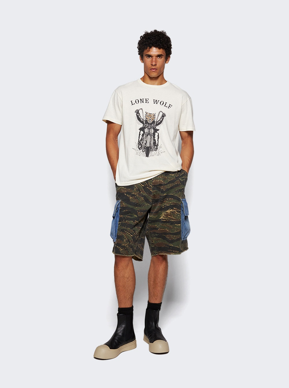 Lone Wolf Tee Light Archival White - 5