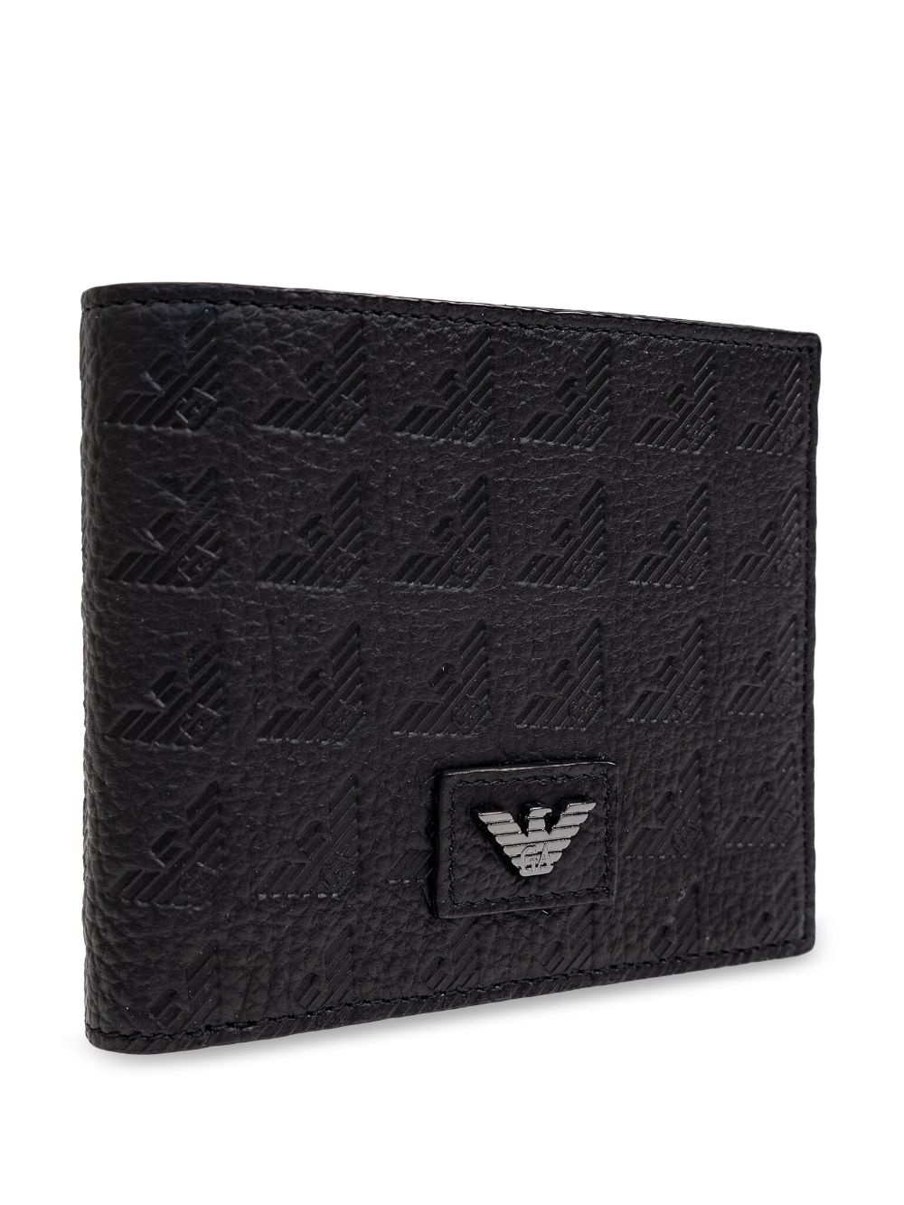 logo-debossed wallet - 3