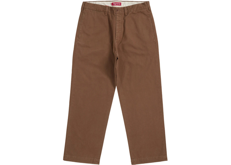Supreme Chino Pant (SS25) Brown 1