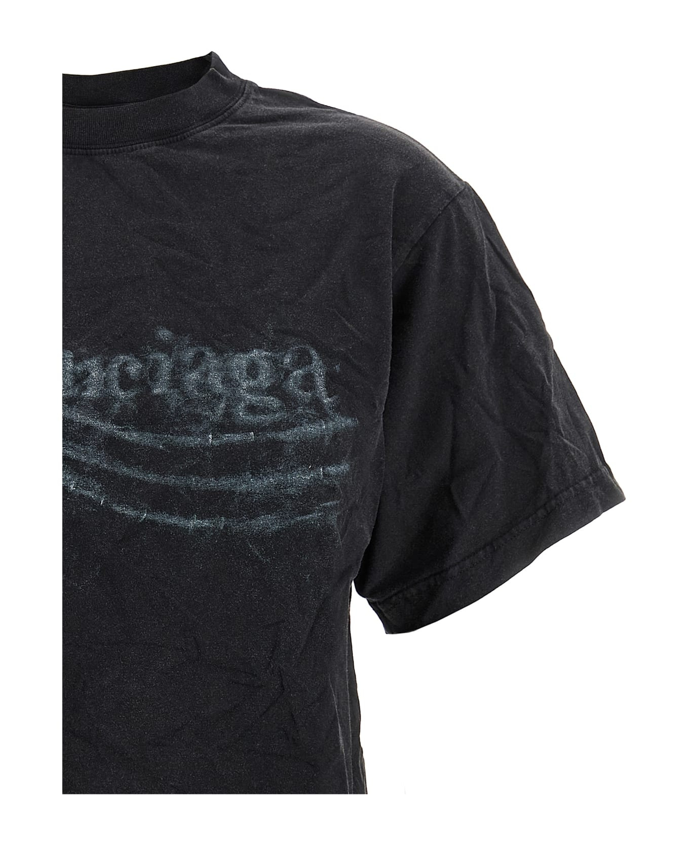 'washed Crayon Political' T-shirt - 3