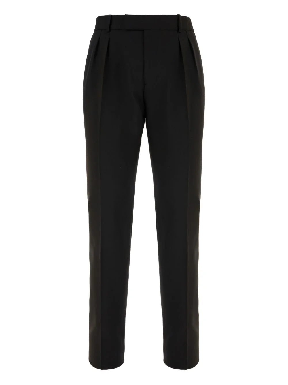 pleated-front trousers - 1