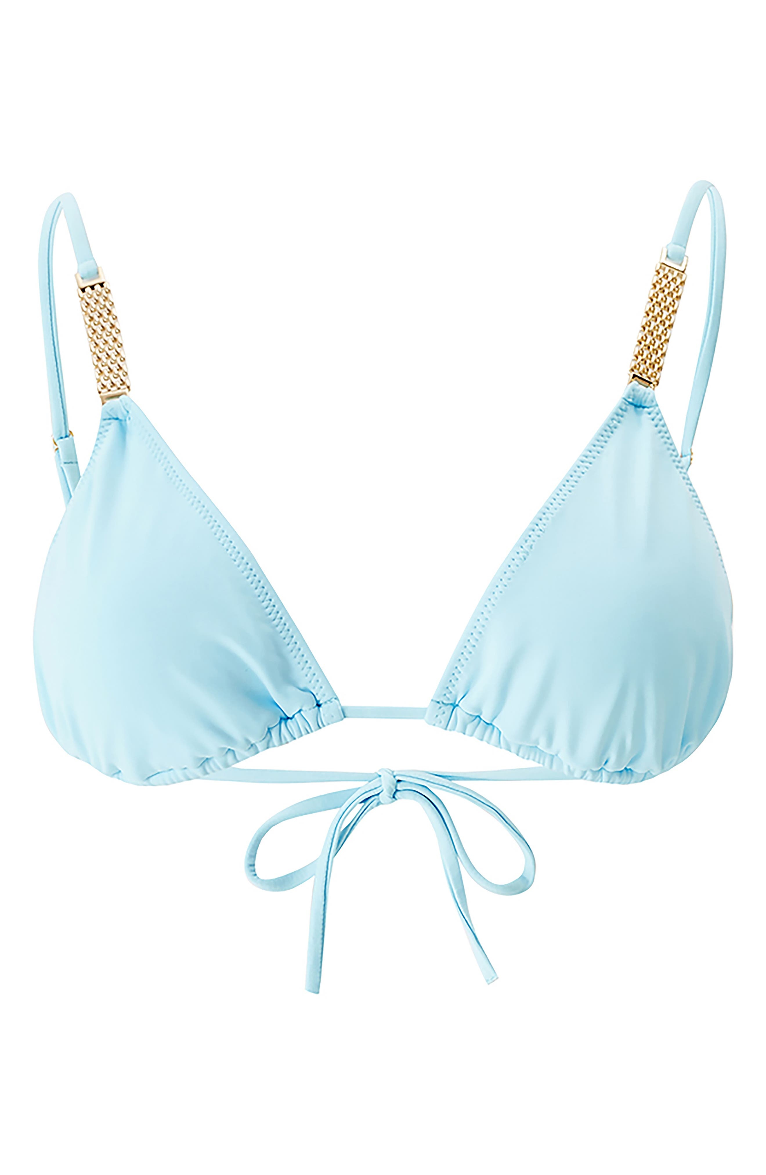 Melissa Odabash Maldives Embellished Bikini Top in Sky at Nordstrom - 3