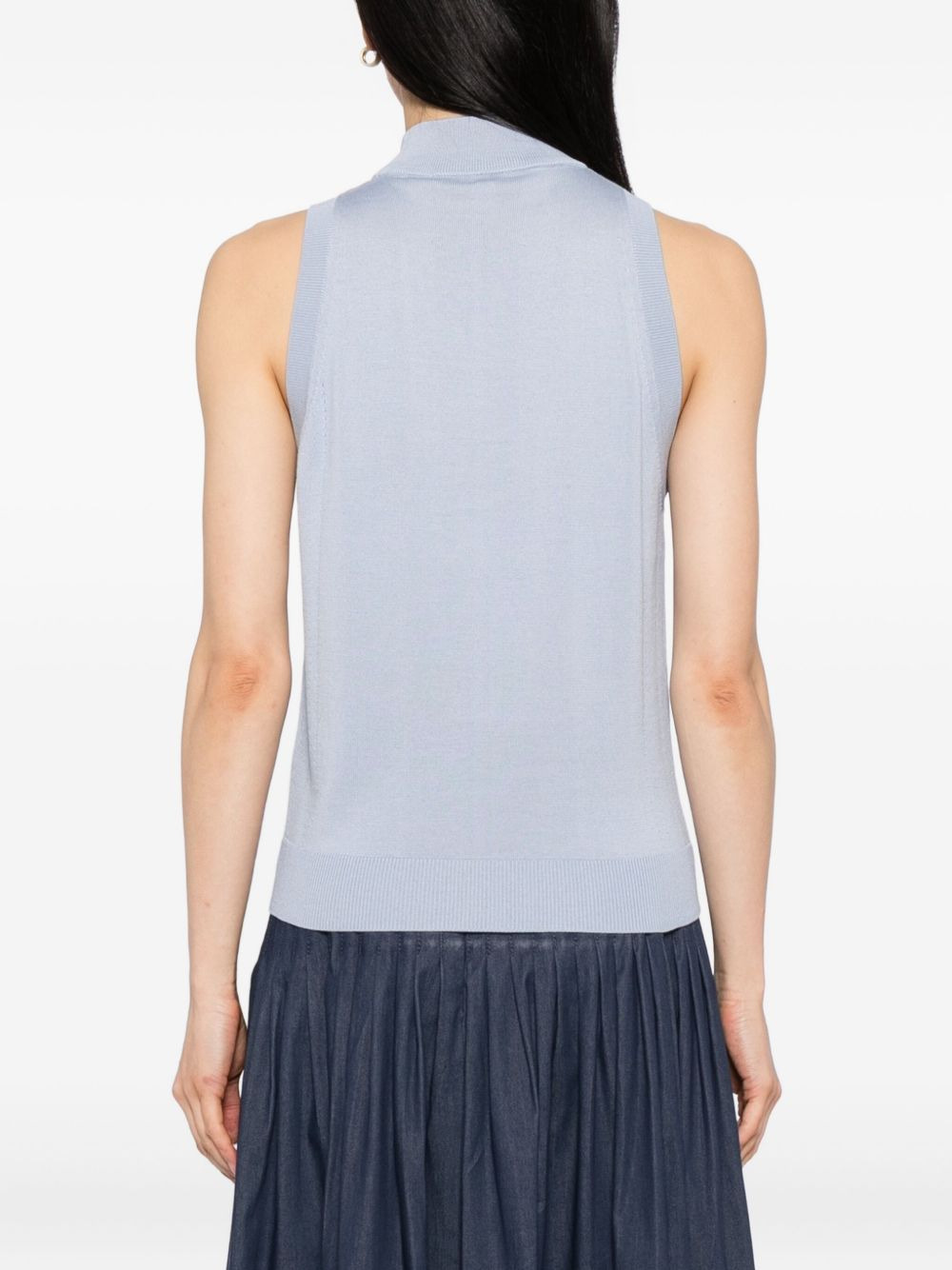 knitted vest - 4