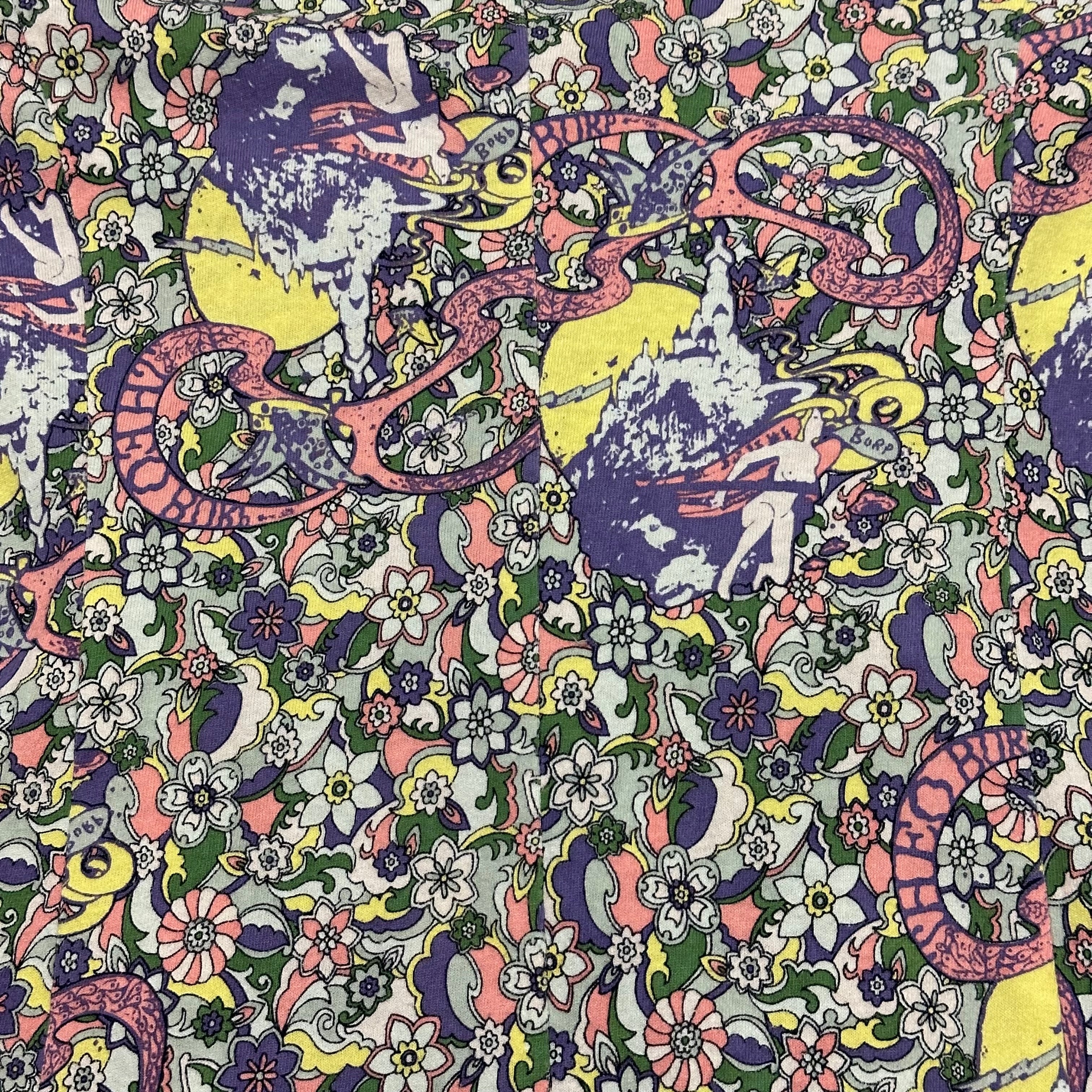 UNDERCOVER Spring Summer 2006 "T" Reconstructed Psychedelic Print T-Shirt Coat - 5
